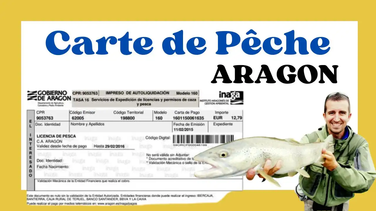 Licence de Pêche en Aragon